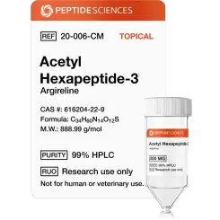 Acetyl Hexapeptide-3 200 mg - Peptide Sciences USA Research Peptides