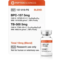BPC-157/TB-500 10 mg Blend - Peptide Sciences USA Research Peptides