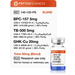 BPC-157/TB-500/GHK-Cu 30 mg - Peptide Sciences USA Research Peptides