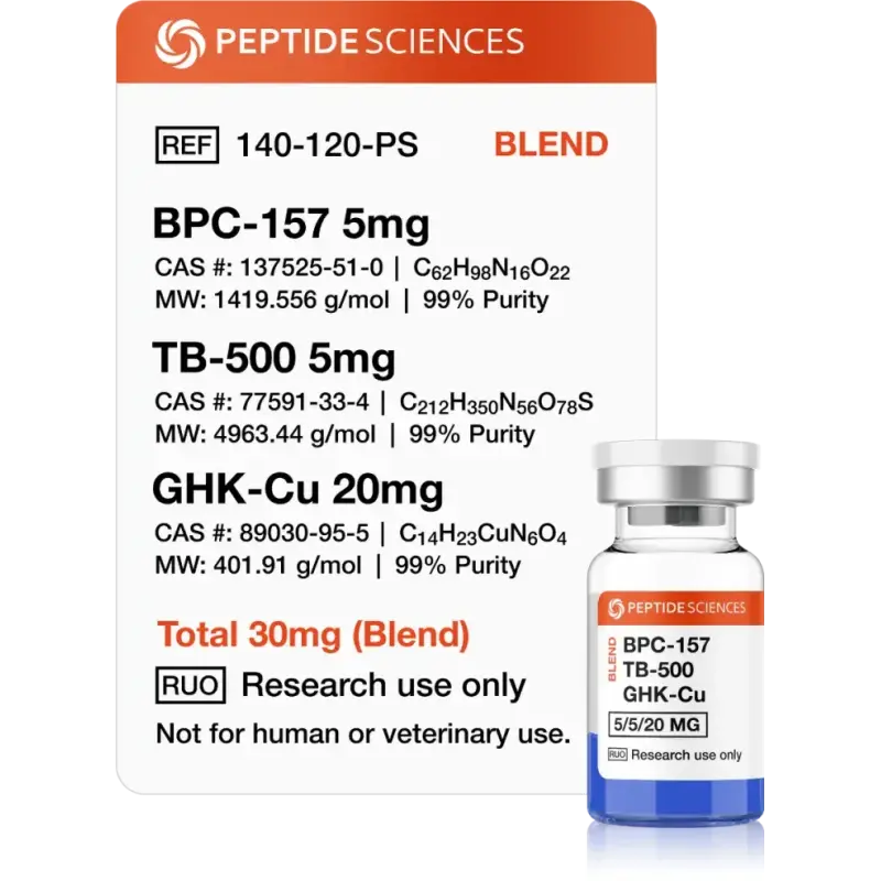 BPC-157/TB-500/GHK-Cu 30 mg