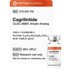 Cagrilintide 10 mg - Peptide Sciences USA Research Peptides