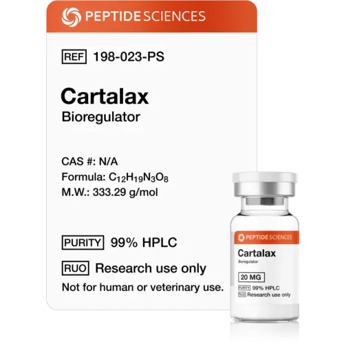 Cartalax 20 mg - Peptide Sciences USA Research Peptides