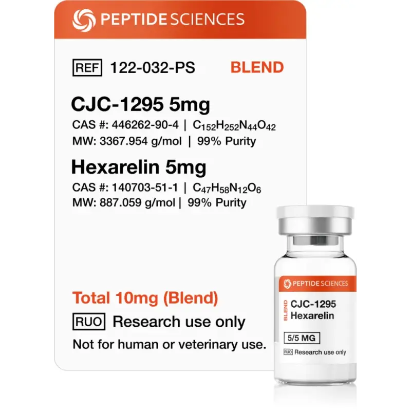 CJC-1295 / Hexarelin 10 mg