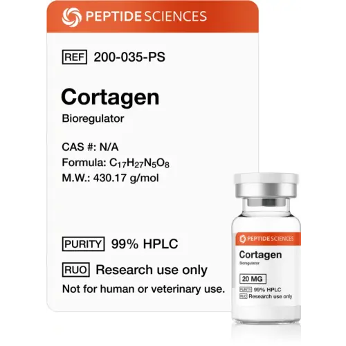 Cortagen 20 mg - Peptide Sciences USA Research Peptides