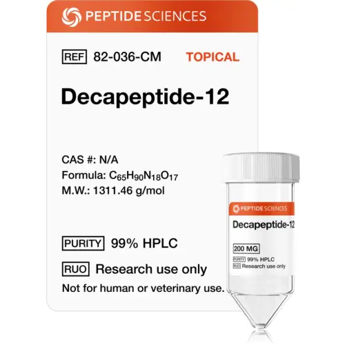 Decapeptide-12 - Peptide Sciences USA Research Peptides