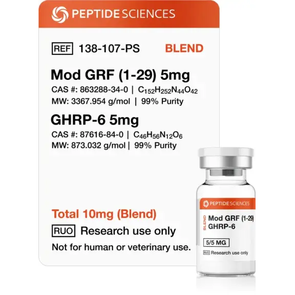 Duo-Blend Mod GRF / GHRP-6 10 mg