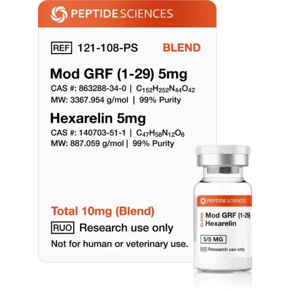 Duo-Blend Mod GRF / Hexarelin 10mg