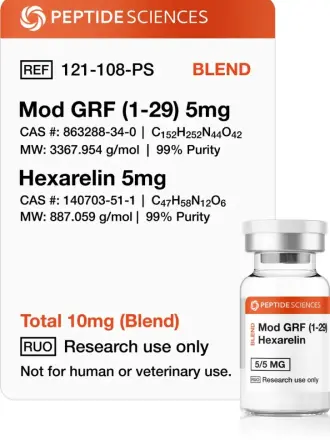 Duo-Blend Mod GRF / Hexarelin 10mg
