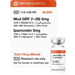 Duo-Blend Mod GRF / Ipamorelin 10 mg - Peptide Sciences USA Research Peptides