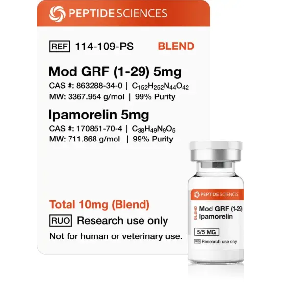 Duo-Blend Mod GRF / Ipamorelin 10 mg