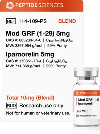 Duo-Blend Mod GRF / Ipamorelin 10 mg