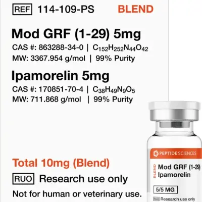 Duo-Blend Mod GRF / Ipamorelin 10 mg
