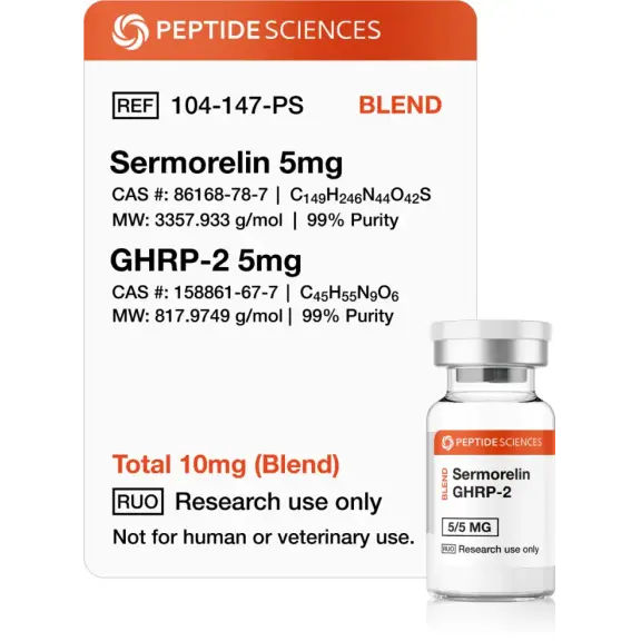 Duo-Blend Sermorelin / GHRP-2 10 mg