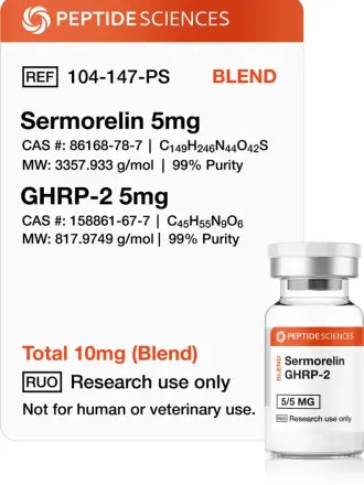 Duo-Blend Sermorelin / GHRP-2 10 mg