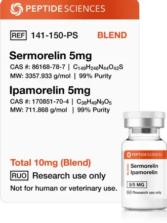 Duo-Blend Sermorelin / Ipamorelin 10 mg