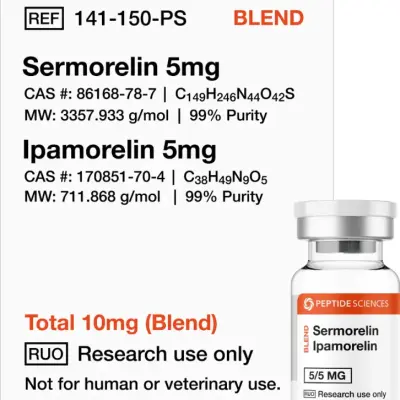 Duo-Blend Sermorelin / Ipamorelin 10 mg