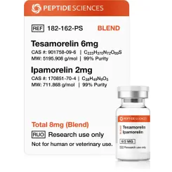 Duo-Blend Tesamorelin / Ipamorelin 8 mg - Peptide Sciences USA Research Peptides