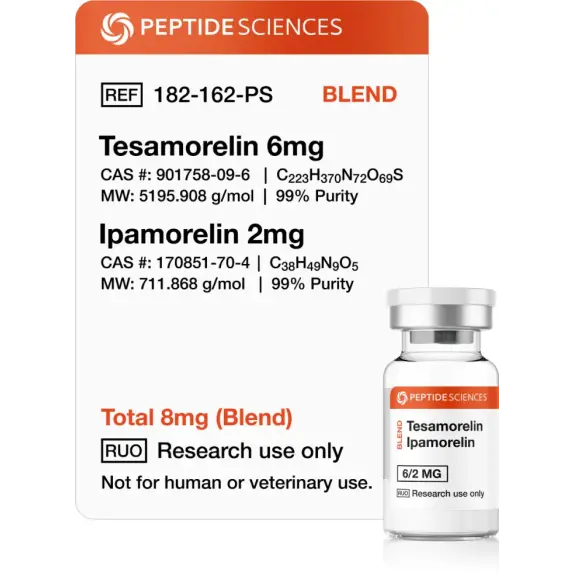 Duo-Blend Tesamorelin / Ipamorelin 8 mg
