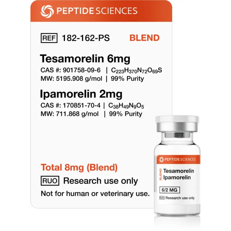 Duo-Blend Tesamorelin / Ipamorelin 8 mg