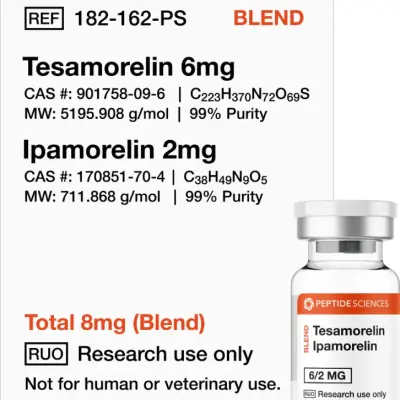 Duo-Blend Tesamorelin / Ipamorelin 8 mg