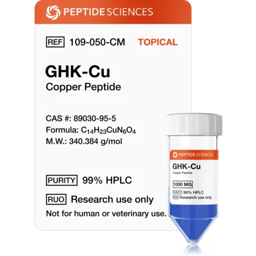 GHK-Cu 1000 mg - Peptide Sciences USA Research Peptides
