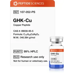 GHK-Cu 50 mg - Peptide Sciences USA Research Peptides