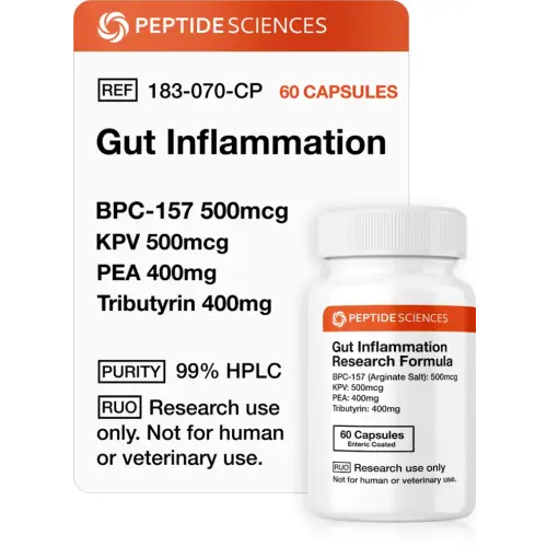 Gut Inflammation - Peptide Sciences USA Research Peptides
