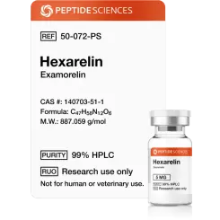 Hexarelin 5 mg - Peptide Sciences USA Research Peptides