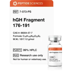 hGH Fragment 176-191 6 mg - Peptide Sciences USA Research Peptides
