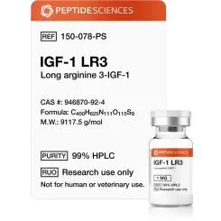IGF-1-LR3 1 mg - Peptide Sciences USA Research Peptides