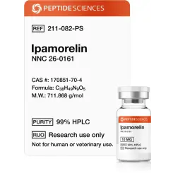 Ipamorelin 10 mg - Peptide Sciences USA Research Peptides