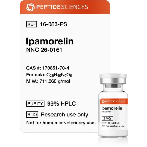 Ipamorelin 2 mg - Peptide Sciences USA Research Peptides