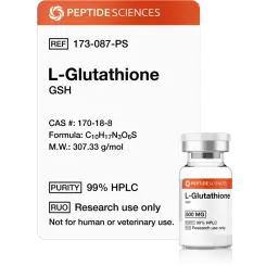 L-Glutathione 600 mg - Peptide Sciences USA Research Peptides