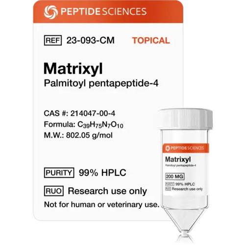 Matrixyl 200 mg - Peptide Sciences USA Research Peptides