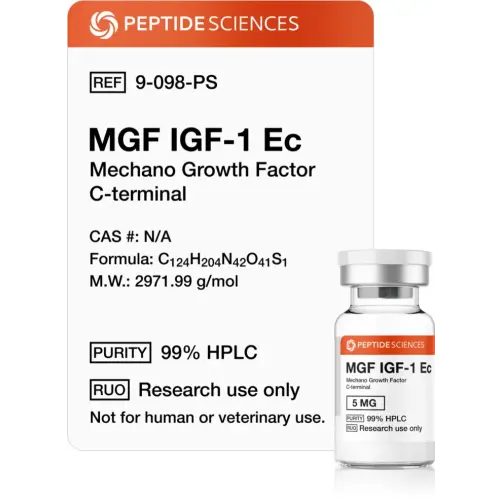 MGF IGF-1 Ec 5 mg - Peptide Sciences USA Research Peptides