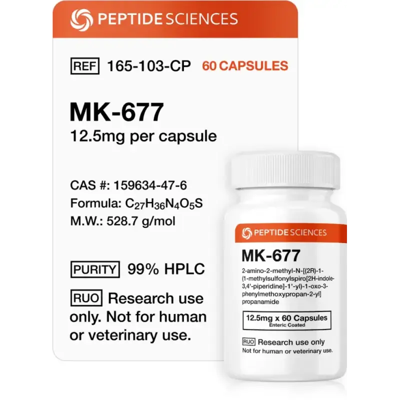 MK-677 (Ibutamoren) 12.5 mg