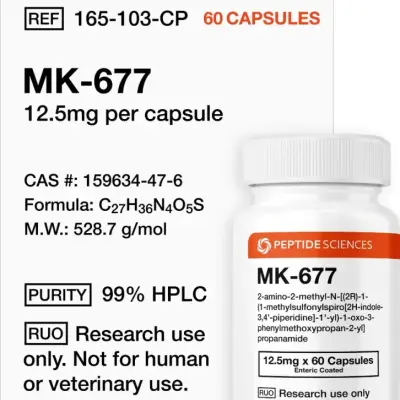 MK-677 (Ibutamoren) 12.5 mg