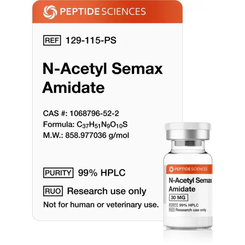 N-Acetyl Semax Amidate 30 mg