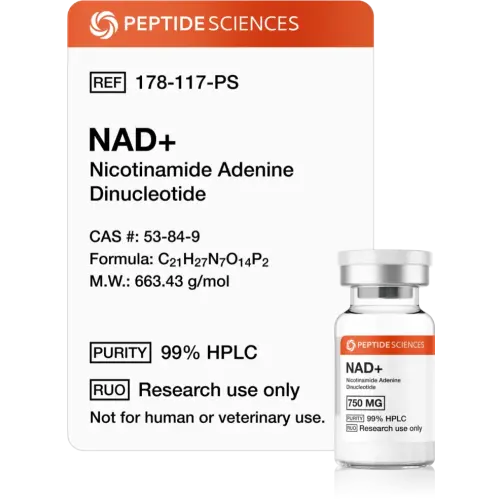 NAD+ 750 mg - Peptide Sciences USA Research Peptides