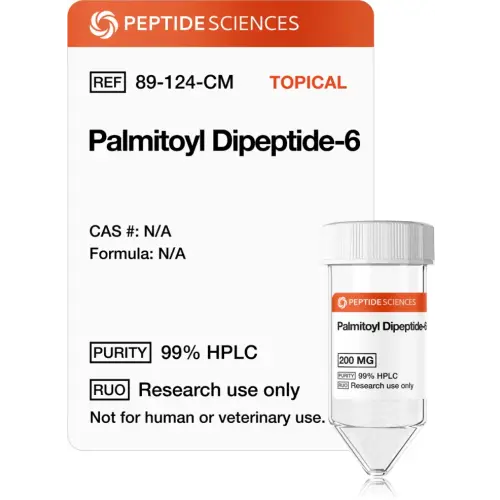 Palmitoyl Dipeptide-6 200 mg - Peptide Sciences USA Research Peptides