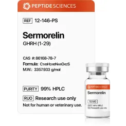 Sermorelin 10 mg - Peptide Sciences USA Research Peptides