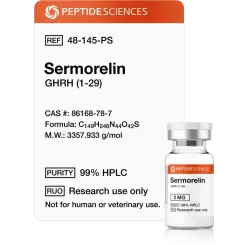 Sermorelin 2 mg - Peptide Sciences USA Research Peptides