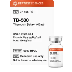 TB-500 10 mg - Peptide Sciences USA Research Peptides