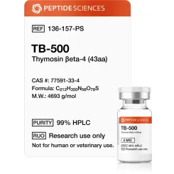 TB-500 5 mg - Peptide Sciences USA Research Peptides