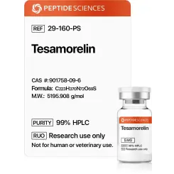 Tesamorelin 5 mg - Peptide Sciences USA Research Peptides