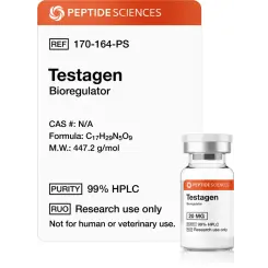 Testagen 20 mg - Peptide Sciences USA Research Peptides