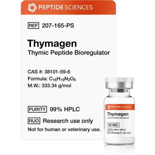 Thymagen  20 mg - Peptide Sciences USA Research Peptides