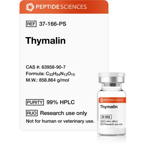 Thymalin 20 mg - Peptide Sciences USA Research Peptides