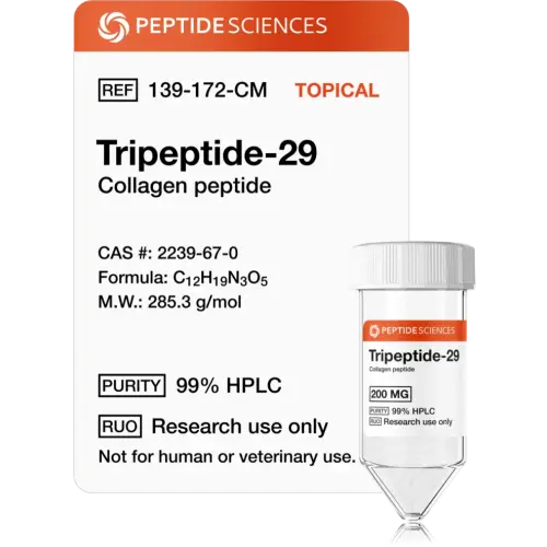 Tripeptide-29 200 mg - Peptide Sciences USA Research Peptides